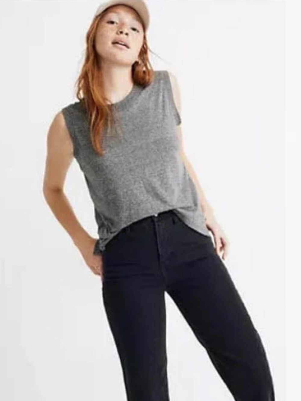 MADEWELL Rivet & Thread "Ex-Boyfriend Muscle Tank" size: S